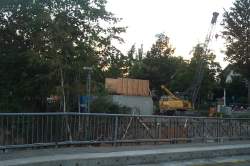 Die vorfabrizierten Br&uuml;ckenteile