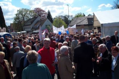 Gew&uuml;hl in der Hindenburgstra&szlig;e