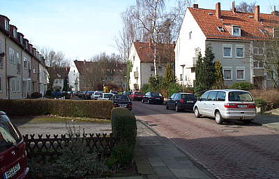 hinterer Teil der Stra�e Up Willmannsland