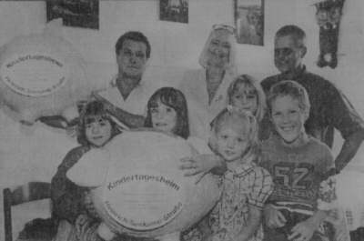 Spenden�bergabe Mama Leone