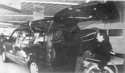 umgebauter RENAULT Kangoo